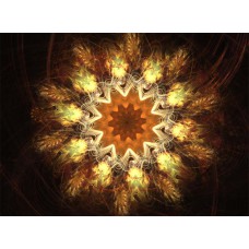 PRINT FRACTAL ART Snowflake